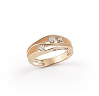 Anello Annamaria Cammilli Donna Dune in Oro rosa Diamante 0.19 Ct GAN2662J - GAN2662J
